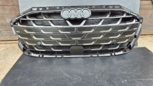 Atrapa chłodnicy GRILL Audi A3 8Y LIFT 24- S-LINE OE 8Y0853651AF BLACKCHROM