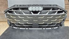 Atrapa chłodnicy GRILL Audi A3 8Y LIFT 24- S-LINE OE 8Y0853651AF BLACKCHROM