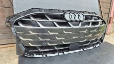 Atrapa chłodnicy GRILL Audi A3 8Y LIFT 24- S-LINE OE 8Y0853651AF BLACKCHROM