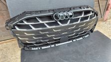 Atrapa chłodnicy GRILL Audi A3 8Y LIFT 24- S-LINE OE 8Y0853651AF BLACKCHROM