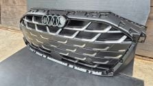 Atrapa chłodnicy GRILL Audi A3 8Y LIFT 24- S-LINE OE 8Y0853651AF BLACKCHROM