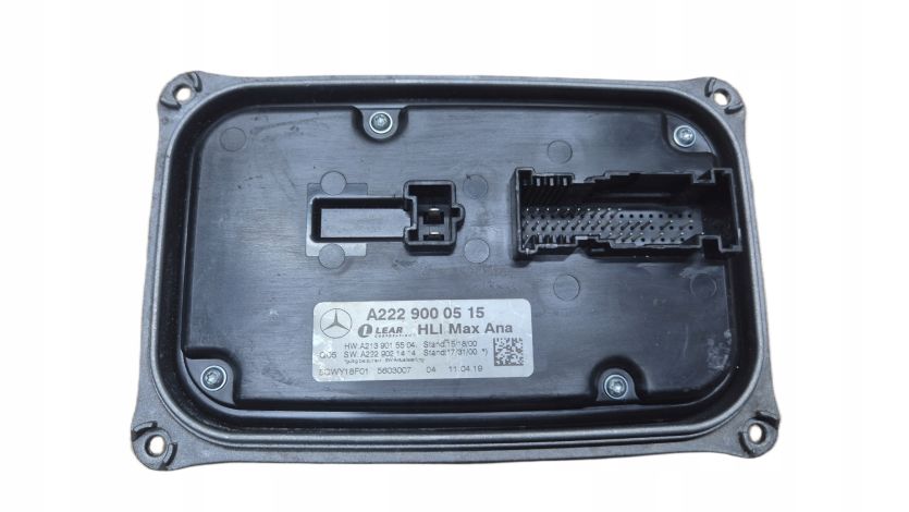Przetwornica Moduł Lampy LED HIGH PERFORM Mercedes W205 W222 OE A2229000515