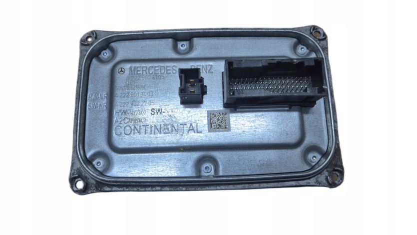 Przetwornica Moduł LED lampy Mercedes W205 W222 OE A2229008105 ORYGINAŁ !!!