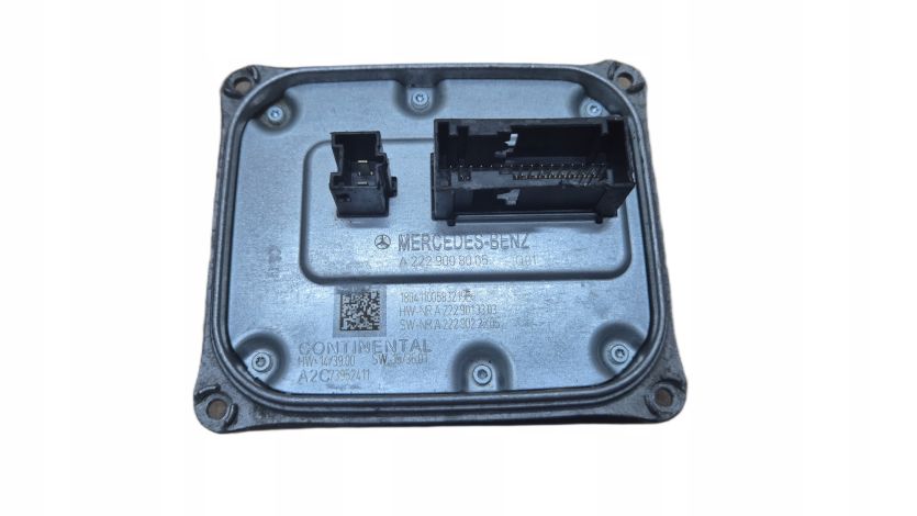 Przetwornica Moduł LED lampy Mercedes W205 W222 OE A2229008005 ORYGINAŁ !!!