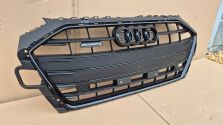 Atrapa chłodnicy GRILL Audi A4 B9 8W LIFT 19- QUATTRO + PDC OE FULL BLACK !