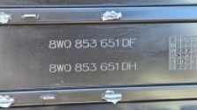 Atrapa chłodnicy GRILL Audi A4 B9 8W LIFT 19- OE 8W0853651DF DH CHROM NOWY!