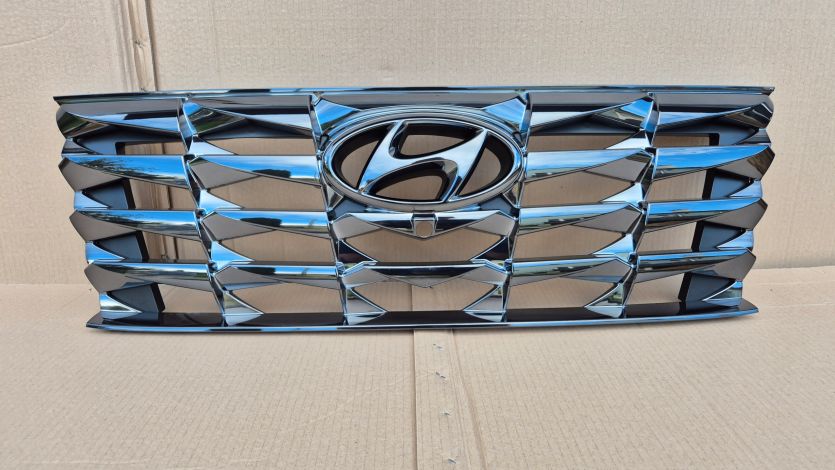 GRILL Atrapa chłodnicy + WZMOCNIENIE Hyundai Tucson IV 20- Pod KAMER OE NEW