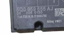 Sensor AIRBAG Moduł Sterownik Poduszek VW Seat Skoda Audi OE 5Q0959655AJ