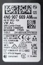 Radar Asystent Czujnik pasa ruchu przód Audi 4N0907669AM ORYGINAŁ NOWY !!