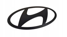 Znaczek Emblemat Logo PRZÓD Grill Hyundai Tucson IV LIFT 2024- CZARNY NOWY!
