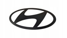 Znaczek Emblemat Logo PRZÓD Grill Hyundai Tucson IV LIFT 2024- CZARNY NOWY!