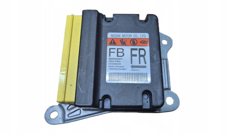 Sensor AIRBAG Moduł Sterownik Poduszek AIR BAG Nissan OE 98820-5FB0D NOWY !