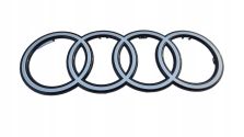 Emblemat Znaczek Logo AUDI Atrapy GRILLA Q7 2024- BIAŁY OE 4M0853605 A/B