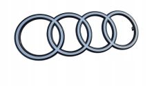 Emblemat Znaczek Logo AUDI Atrapy GRILLA Q7 2024- BIAŁY OE 4M0853605 A/B