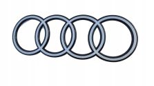 Emblemat Znaczek Logo AUDI Atrapy GRILLA Q7 2024- BIAŁY OE 4M0853605 A/B